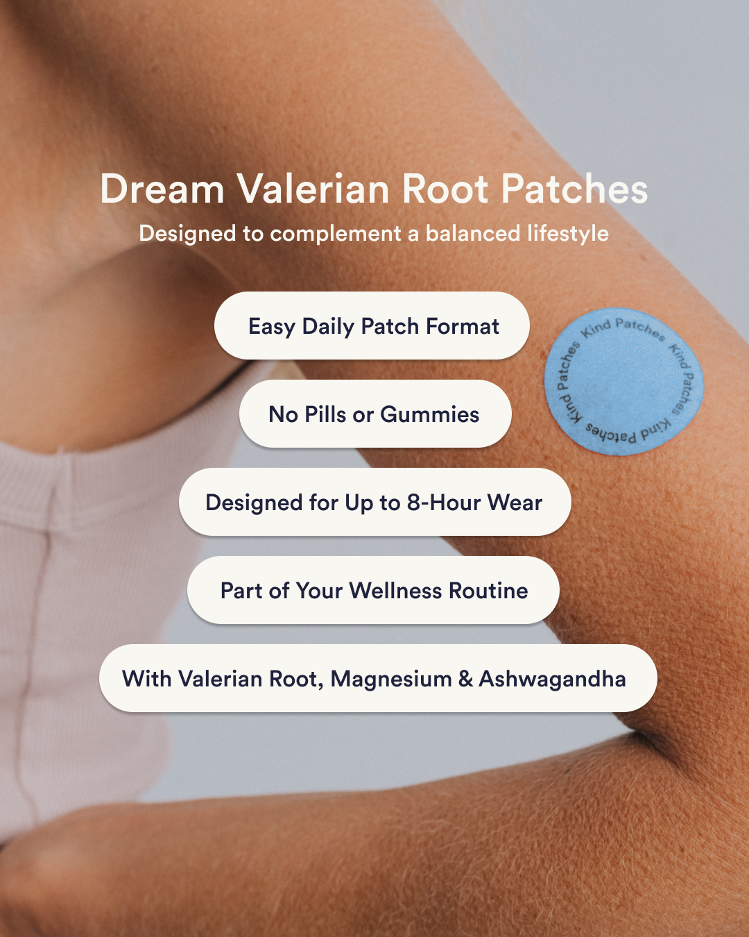 Dream Patches Valerian Root - Extra Strong