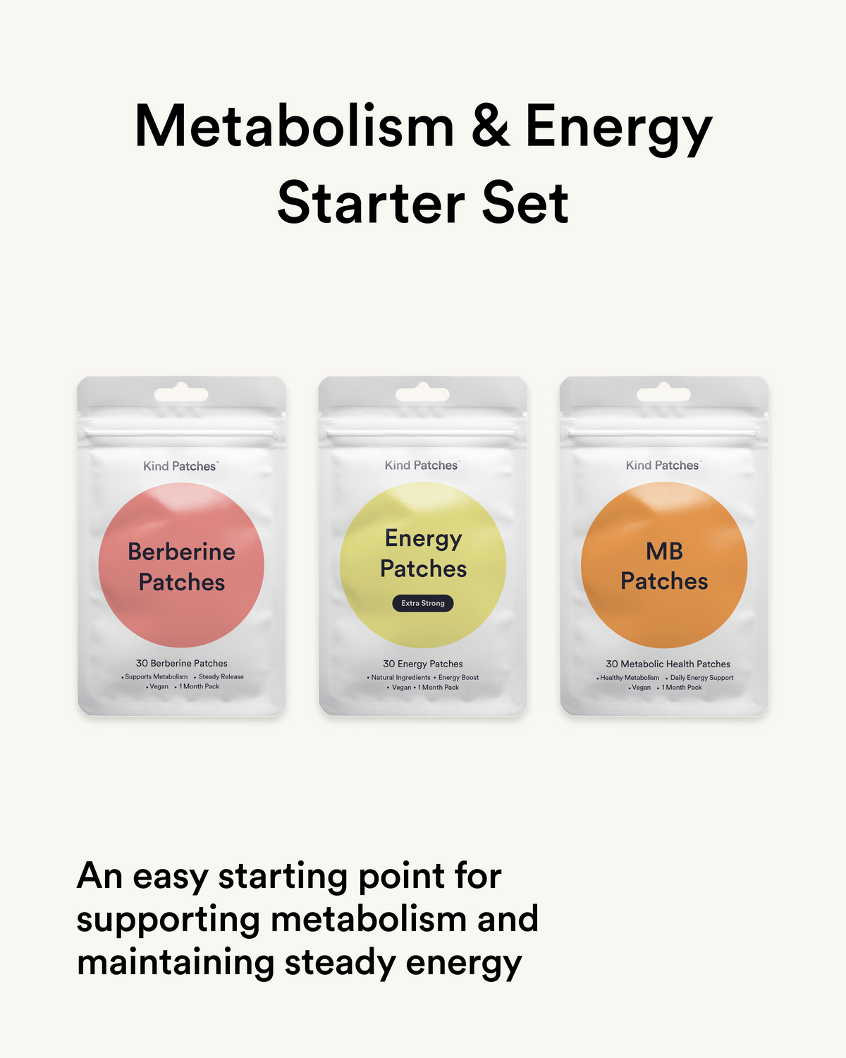 Metabolism + Energy Starter Set